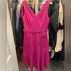 Vince Camuto Pink Asymmetrical Dress